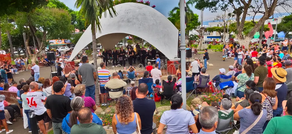Musical concert celebrated in grecia park