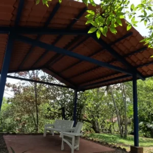 quiosco en zona verde